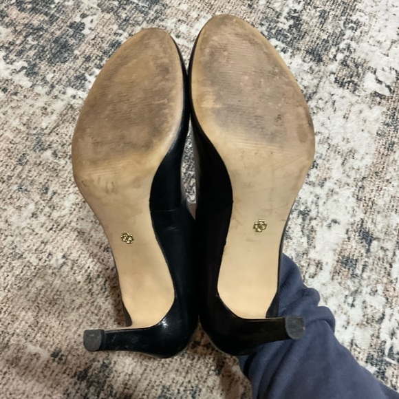 Ann Taylor Black Heels Size 9 - Picture 4 of 4